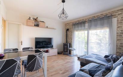 Living room of Flat for sale in Sant Julià de Vilatorta  with Parquet flooring and Terrace