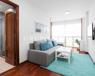 Sala d'estar de Apartament de lloguer en Vigo  amb Terrassa