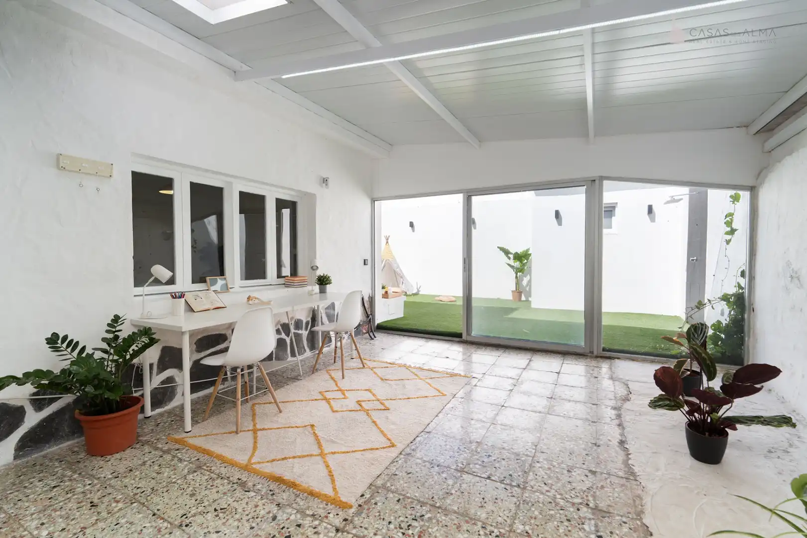 Terrassa de Casa adosada en venda en Santa Brígida amb Jardí privat