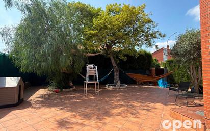 Garden of Single-family semi-detached for sale in Viladecavalls  with Air Conditioner, Heating and Parquet flooring
