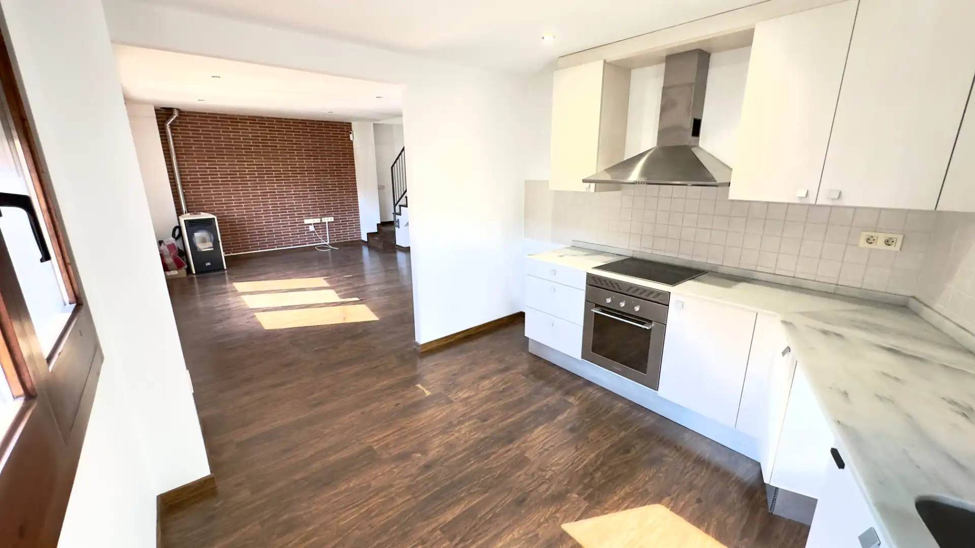 Cocina de Dúplex en venta en Sant Llorenç Savall con Calefacción, Parquet y Horno