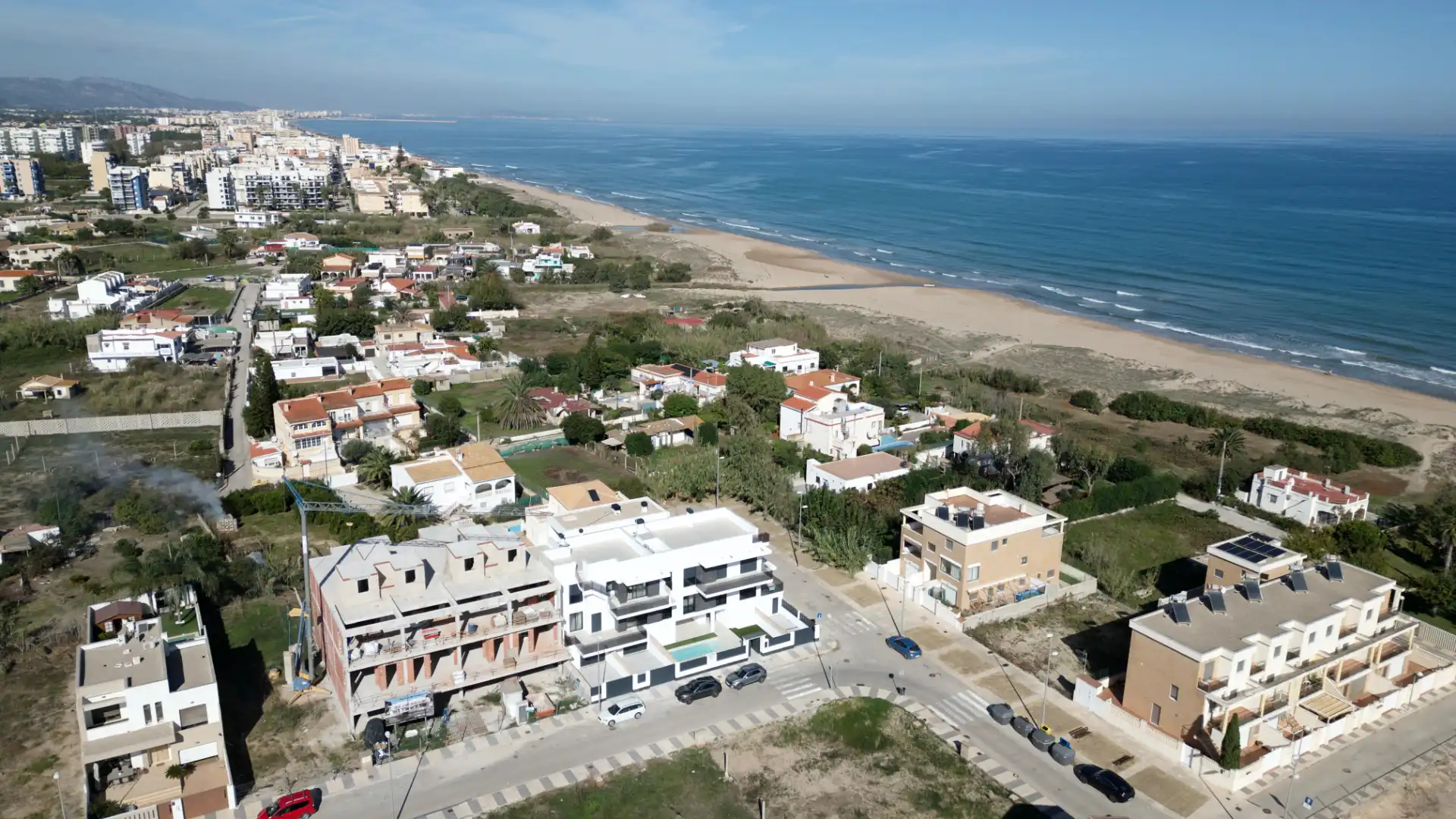 Vista exterior de Apartamento en venta en Oliva con Aire acondicionado, Calefacción y Terraza