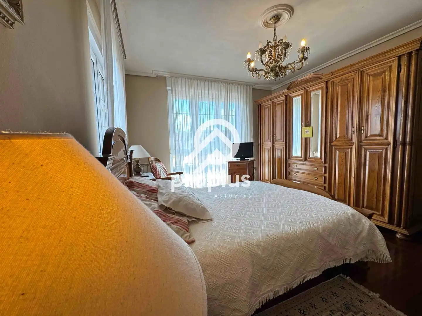 Bedroom of Houses for sale in Avilés  with Heating, Private garden and Parquet flooring