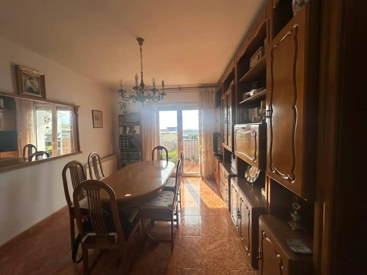 Dining room of Flat for sale in Cervera  with Air Conditioner, Heating and Storage room