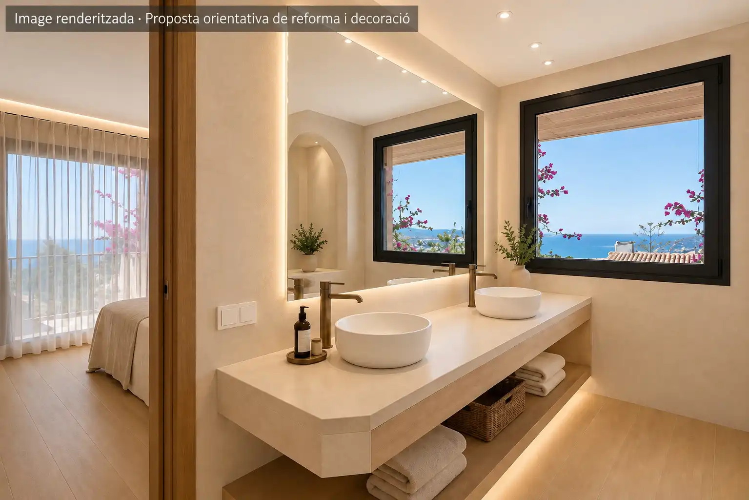 Bathroom of Houses for sale in Sitges  with Air Conditioner, Heating and Private garden