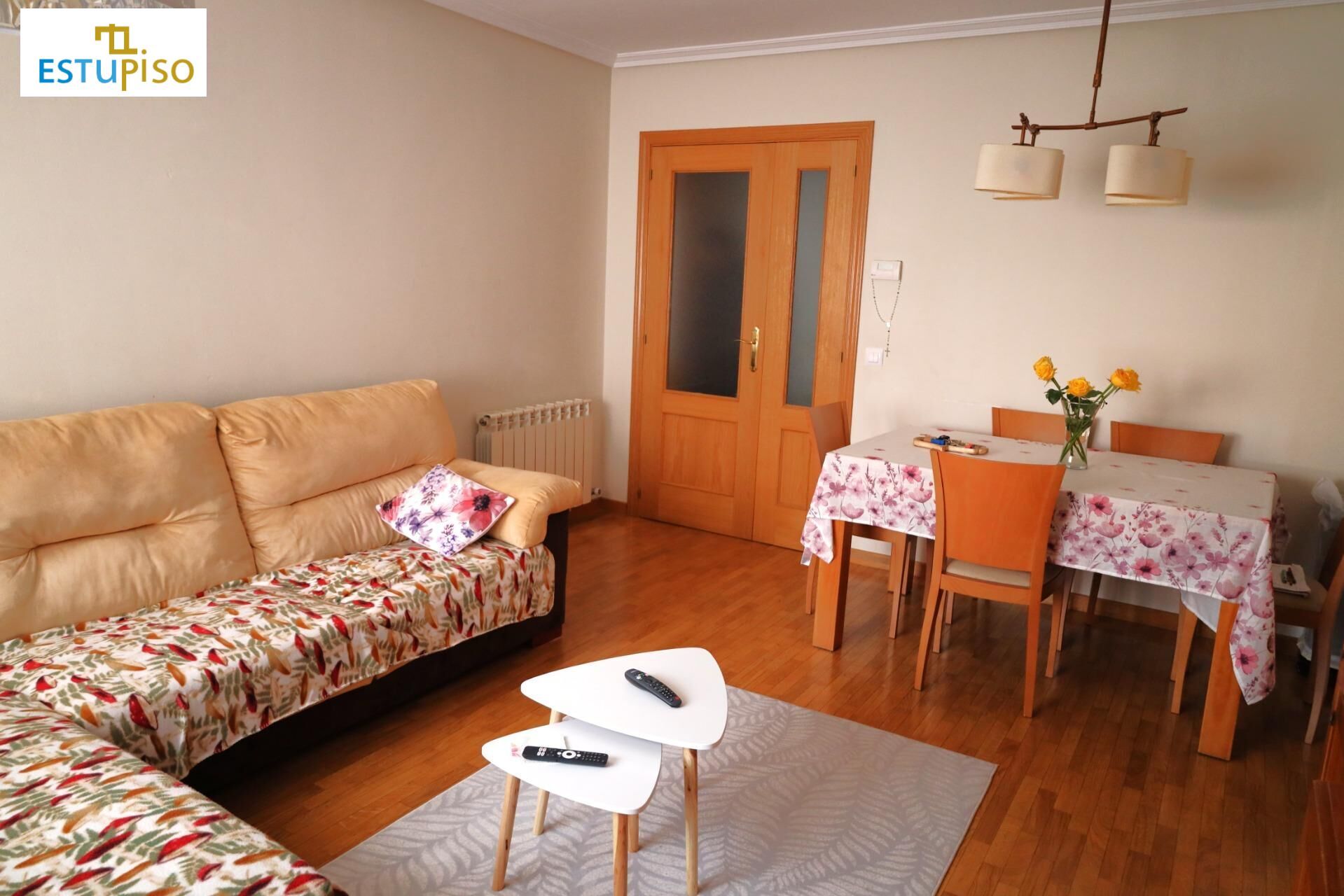 Living room of Flat for sale in León Capital   with Heating, Terrace and Storage room