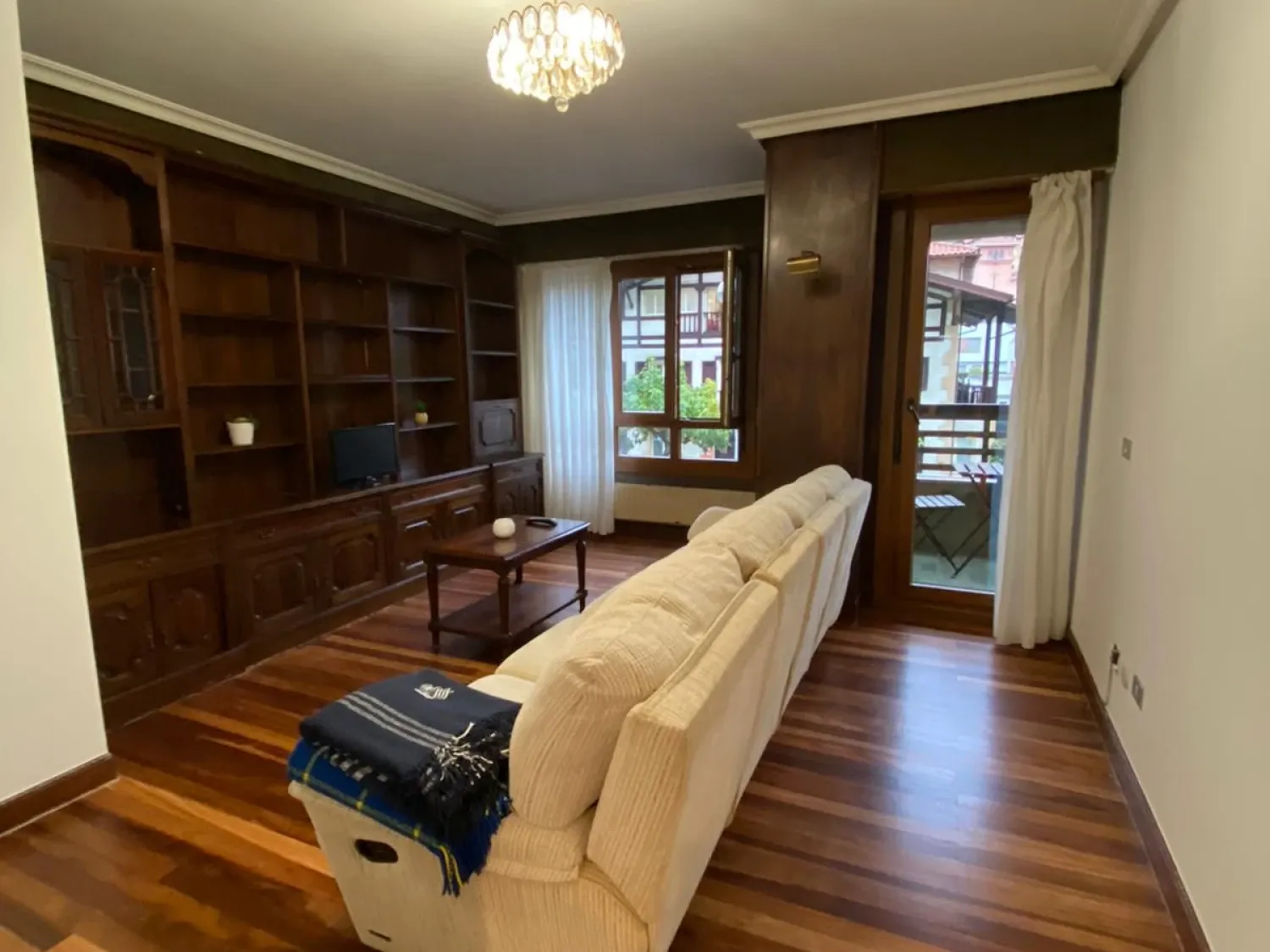 Sala de estar de Piso de alquiler en Donostia - San Sebastián  con Terraza, Amueblado y Horno