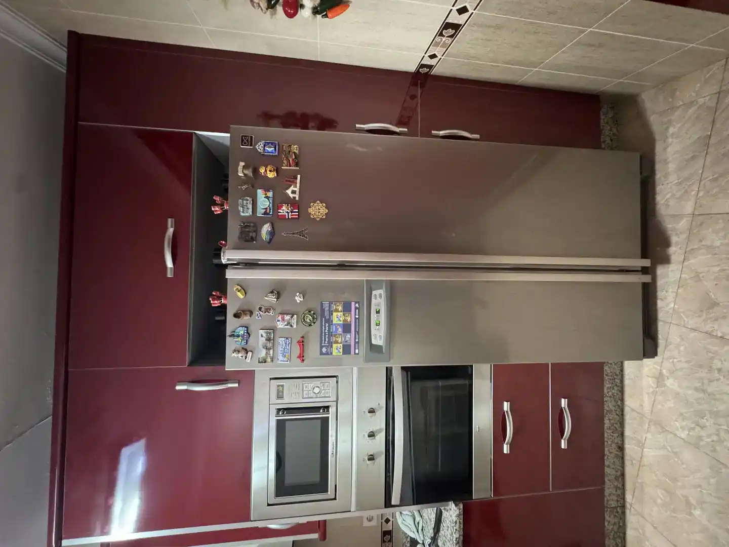 Cocina de Casa adosada en venta en Monesterio con Parquet, Amueblado y Horno