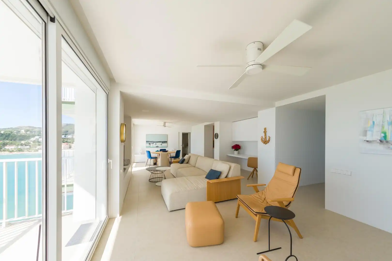 Sala d'estar de Apartament en venda en Oropesa del Mar / Orpesa amb Jardí privat, Terrassa i Traster