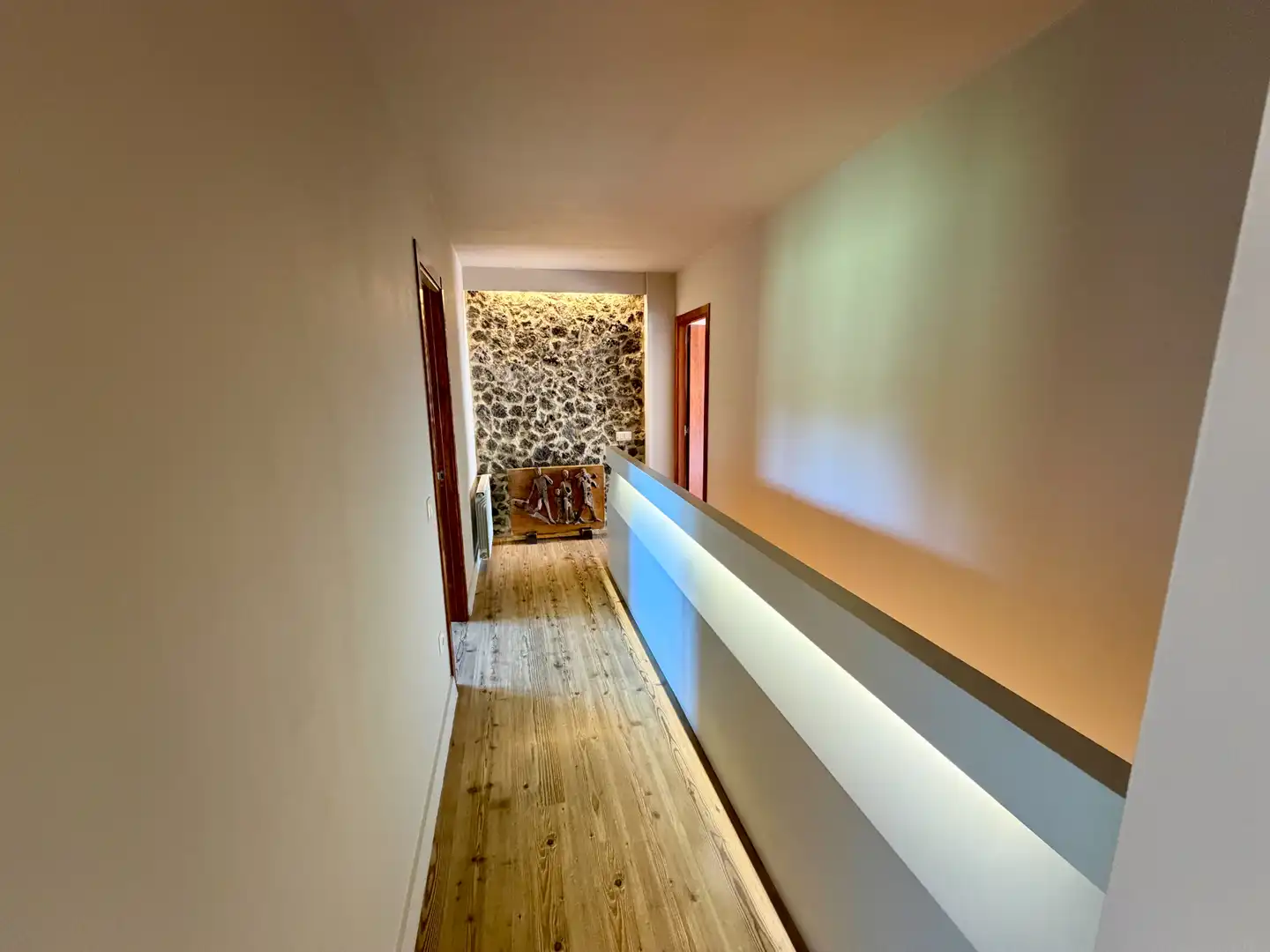 Casa adosada en venda en La Vall d'en Bas amb Calefacció, Jardí privat i Terrassa
