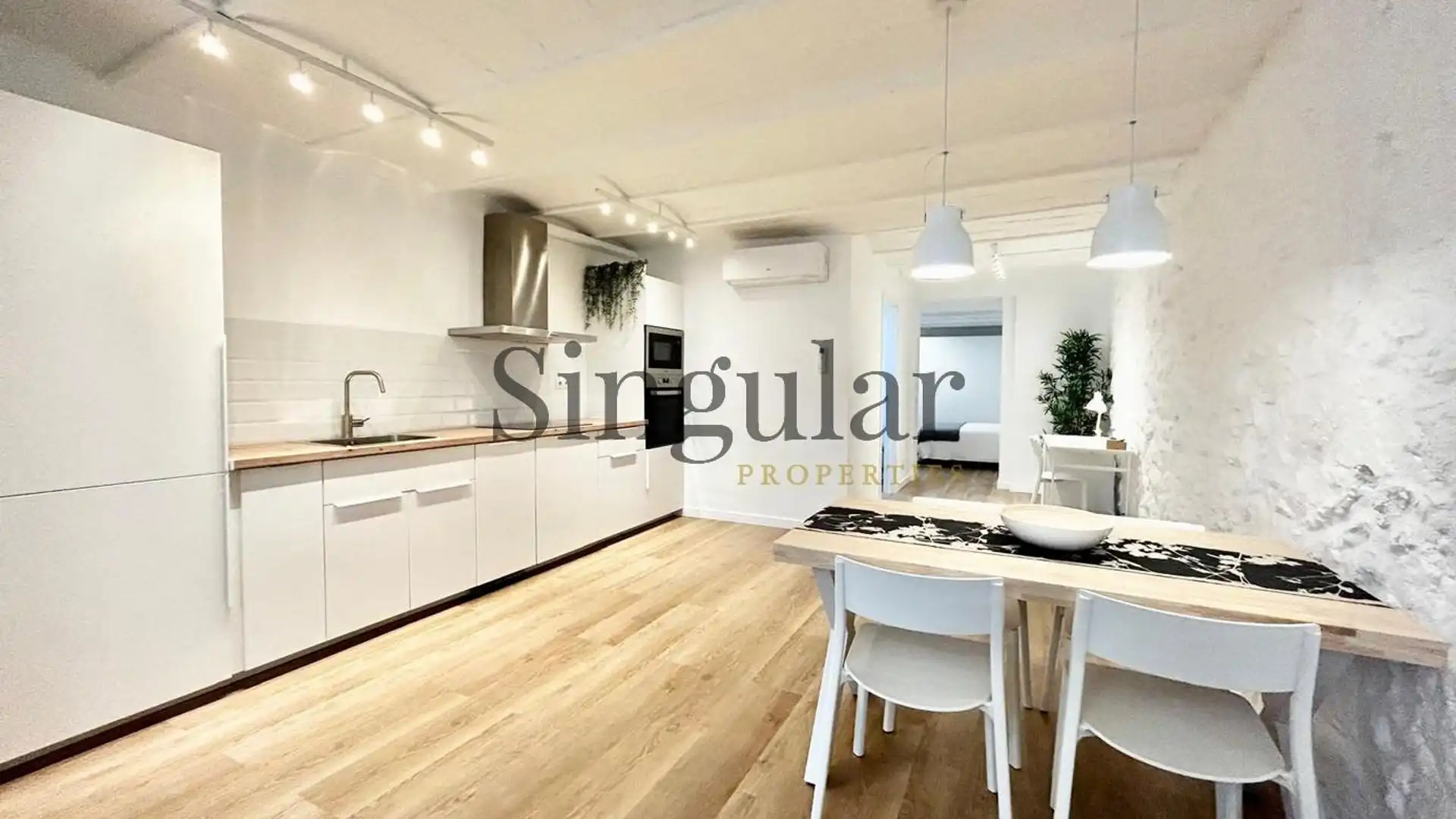 Kitchen of Flat for sale in  Barcelona Capital
