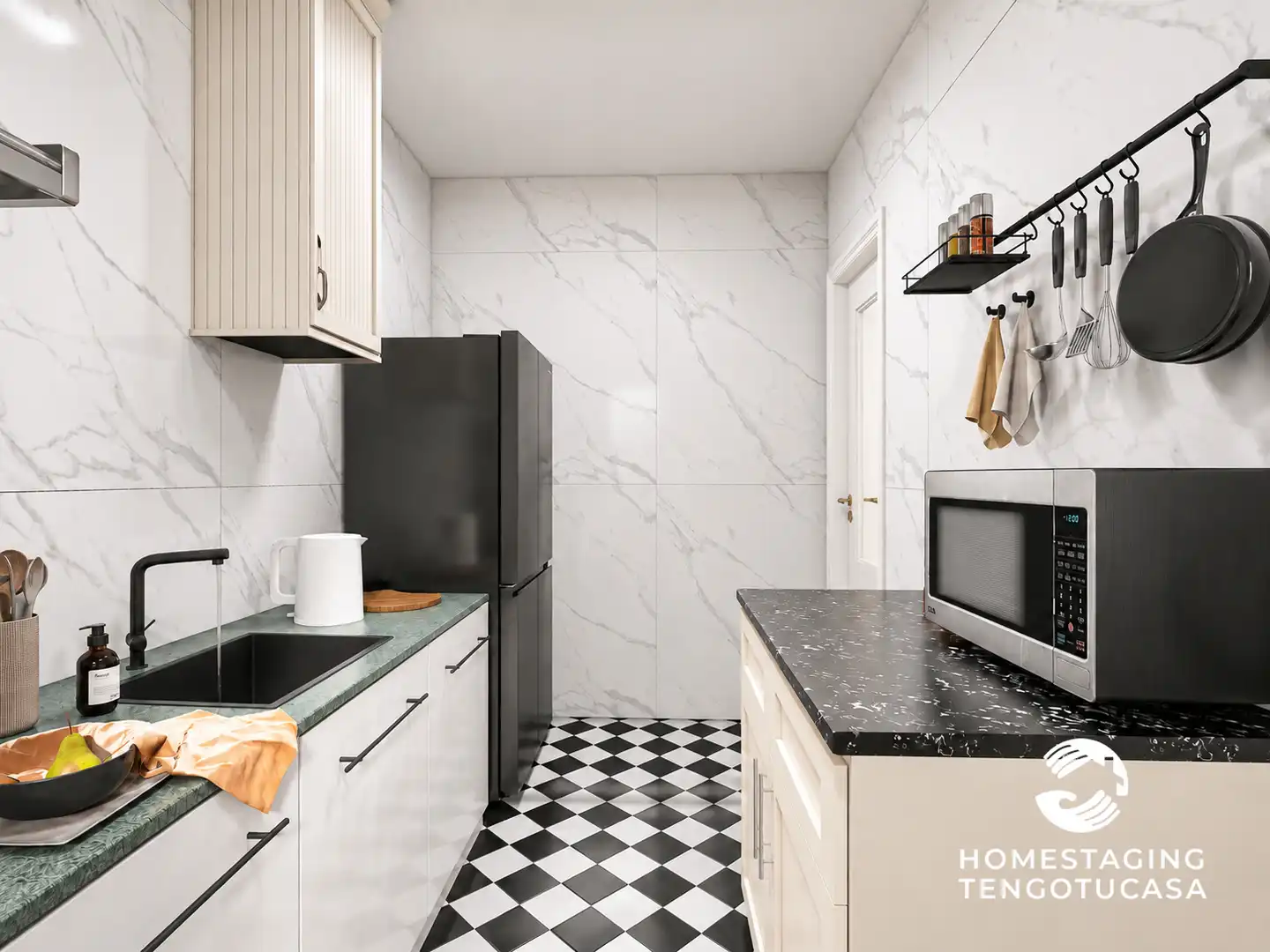 Cocina de Piso en venta en Madrid con Aire acondicionado, Calefacción y Amueblado