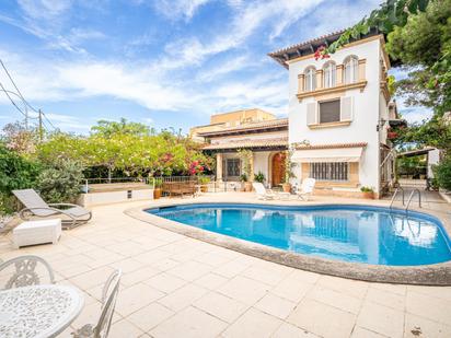 Swimming pool of House or chalet for sale in  Palma de Mallorca  with Air Conditioner, Private garden and Terrace