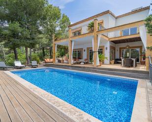 Jardí de Casa o xalet en venda en Calvià amb Aire condicionat, Terrassa i Piscina