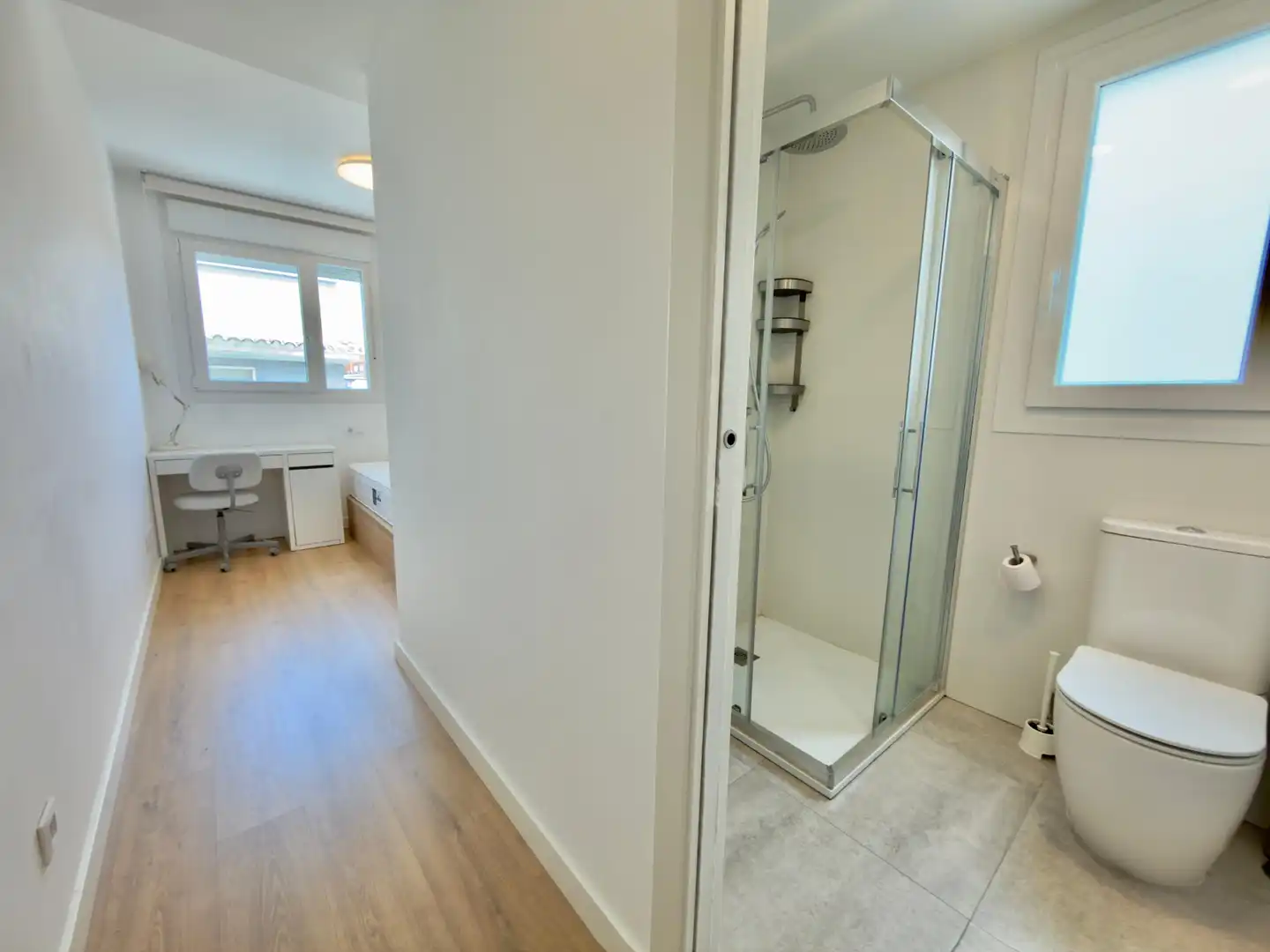 Baño de Piso de alquiler en Madrid con Aire acondicionado, Calefacción y Amueblado