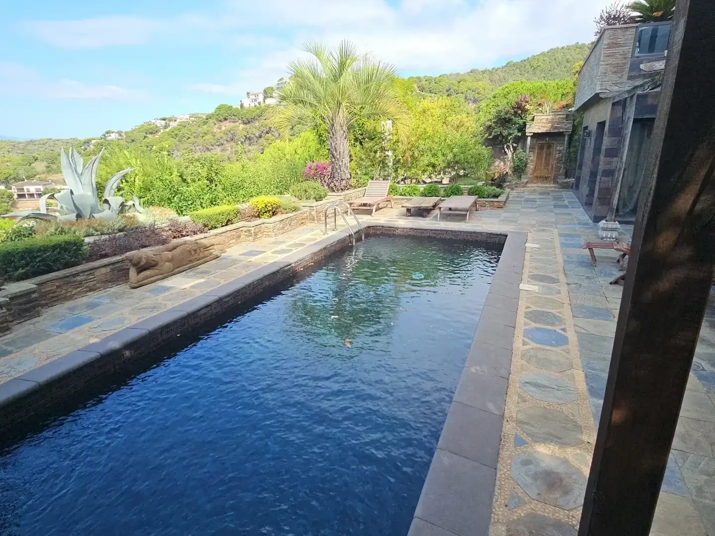 Piscina de Casa o chalet en venta en Lloret de Mar con Aire acondicionado, Jardín privado y Terraza