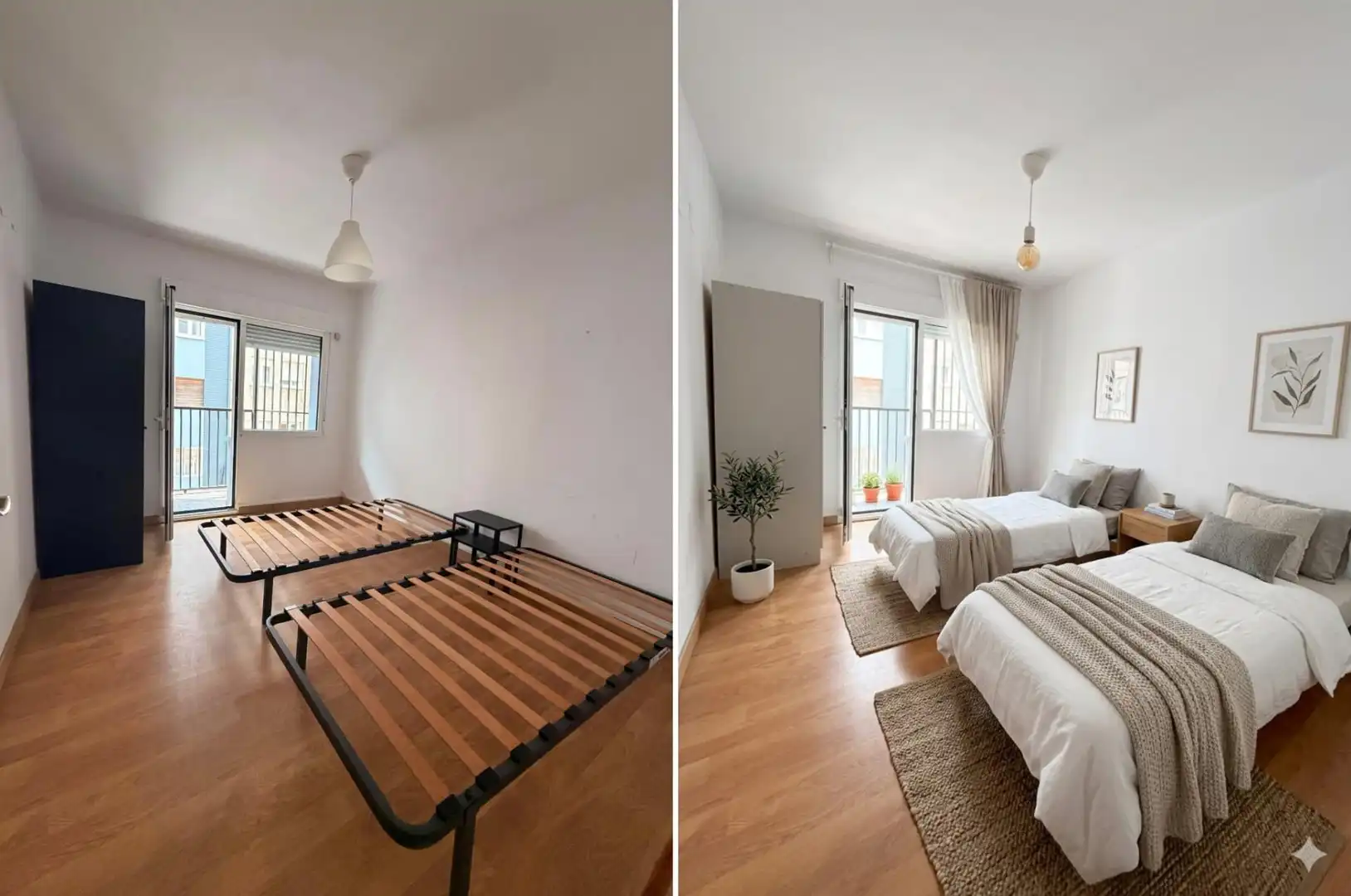 Bedroom of Flat for sale in Santander  with Terrace
