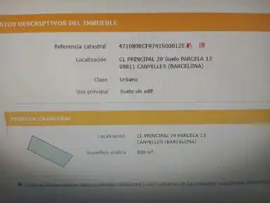 Residential land for sale in Canyelles, imagen 3
