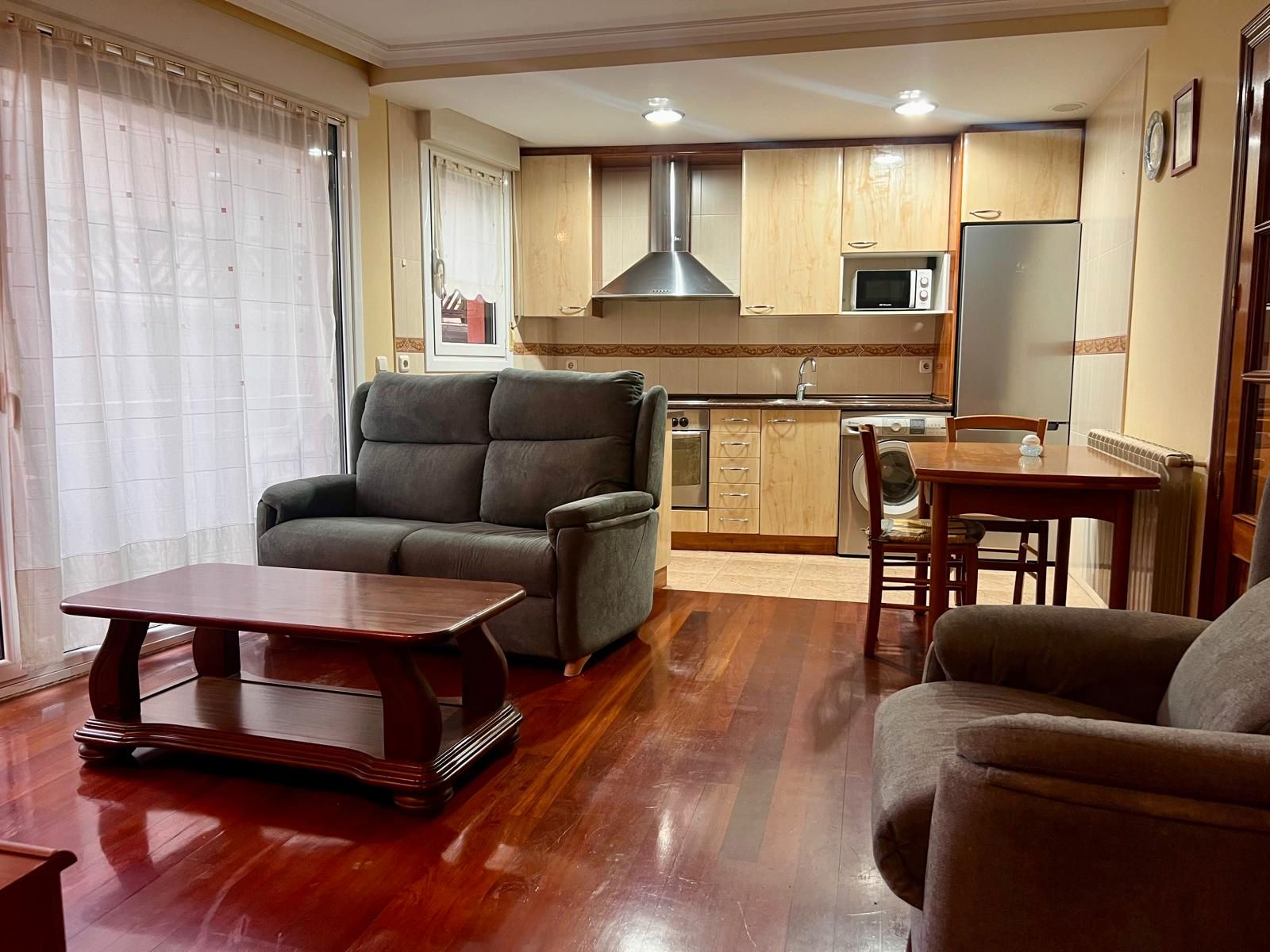 Living room of Flat for sale in Andoain  with Heating, Furnished and Oven