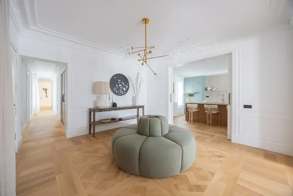 Sala de estar de Piso en venta en Madrid con Aire acondicionado, Calefacción y Parquet