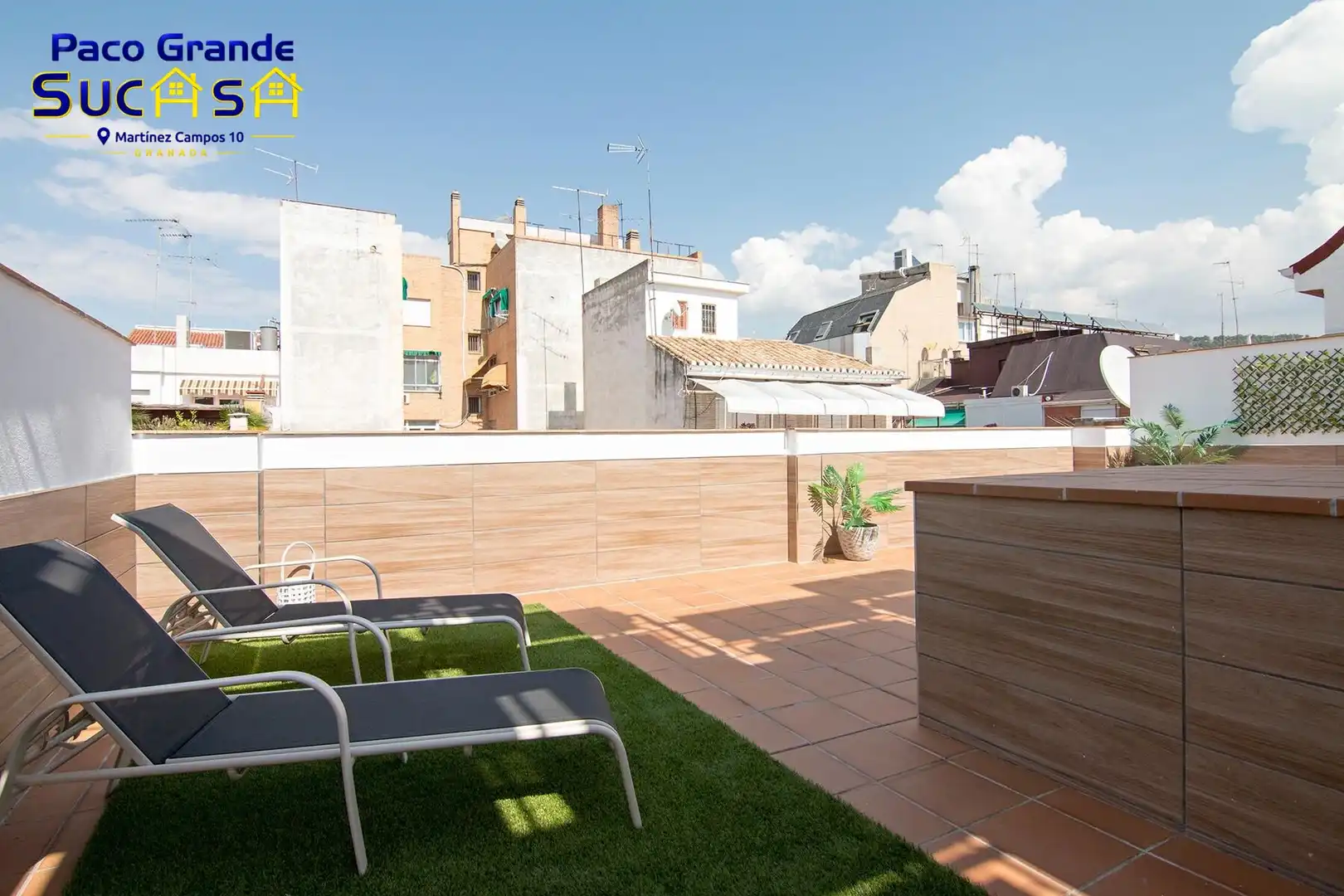 Terrassa de Àtic de lloguer en Granada amb Aire condicionat, Calefacció i Terrassa
