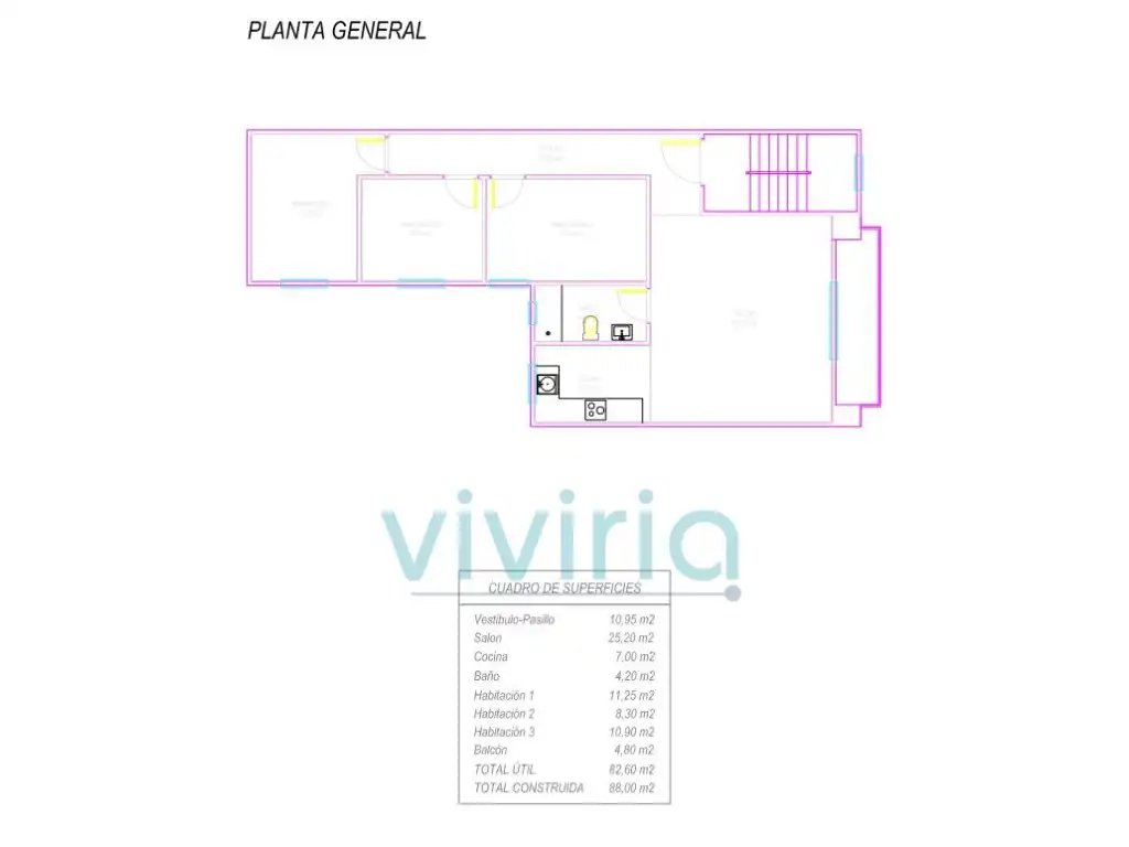 Piso en venta en Yátova