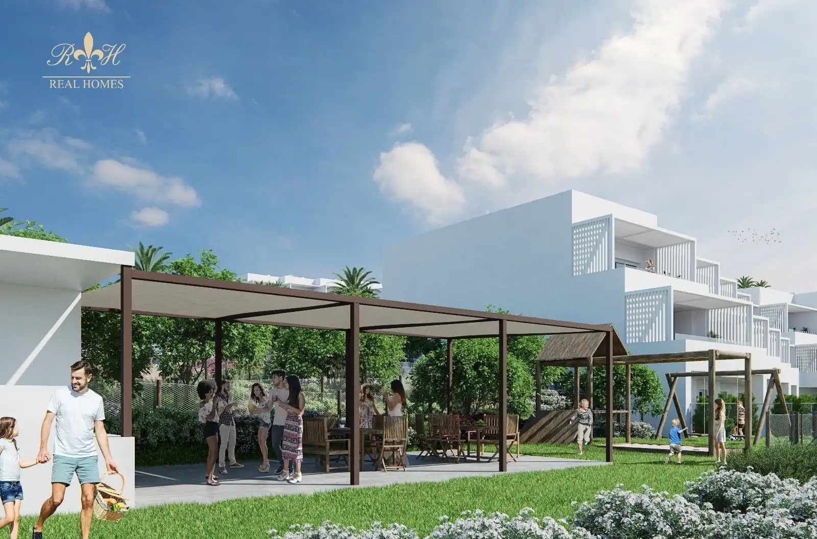 Terraza de Piso en venta en Villajoyosa / La Vila Joiosa con Terraza, Trastero y Piscina
