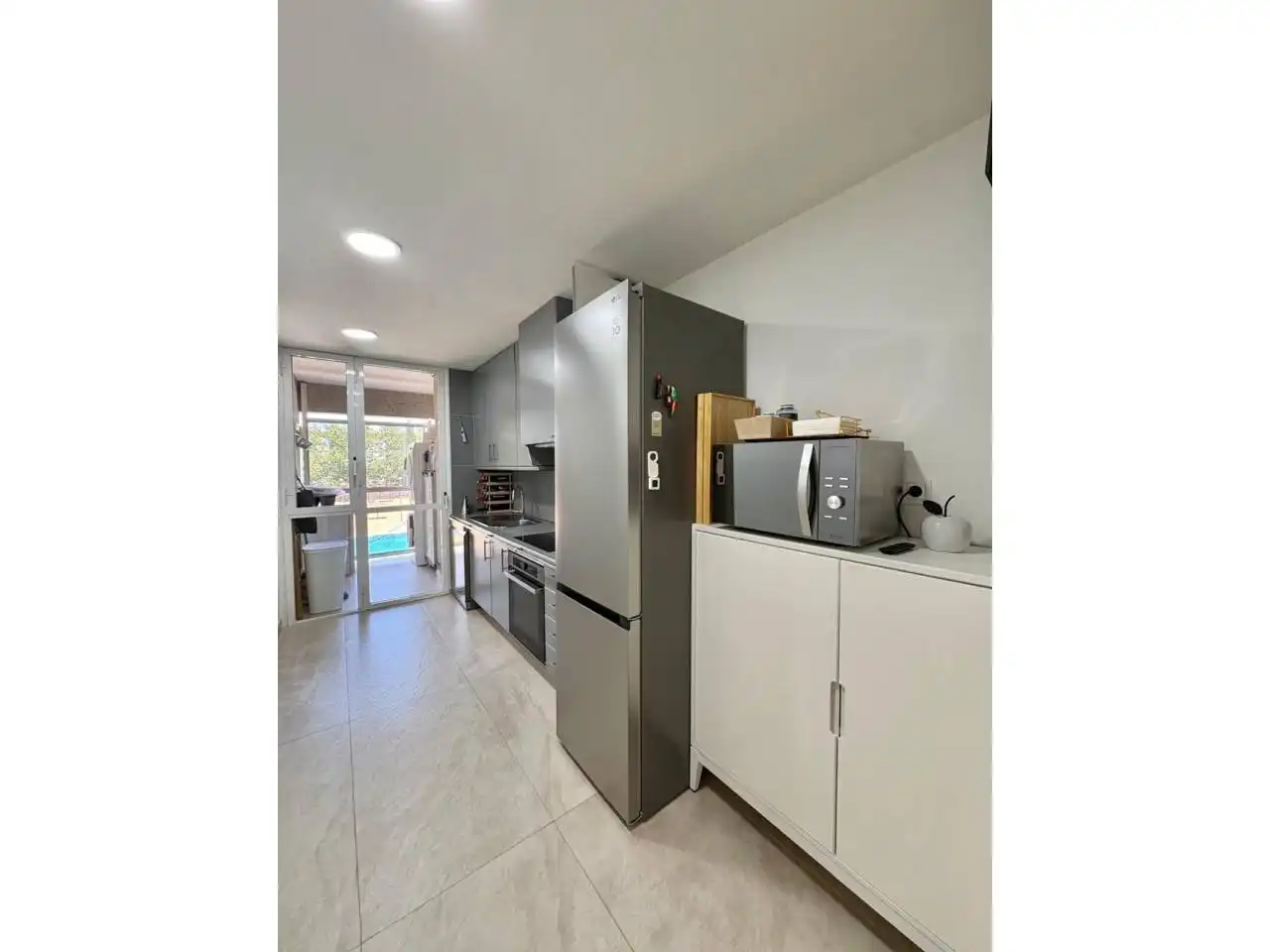 Küche von Wohnung zum Verkauf in Cerdanyola del Vallès mit Heizung, Terrasse und Gemeinschaftspool