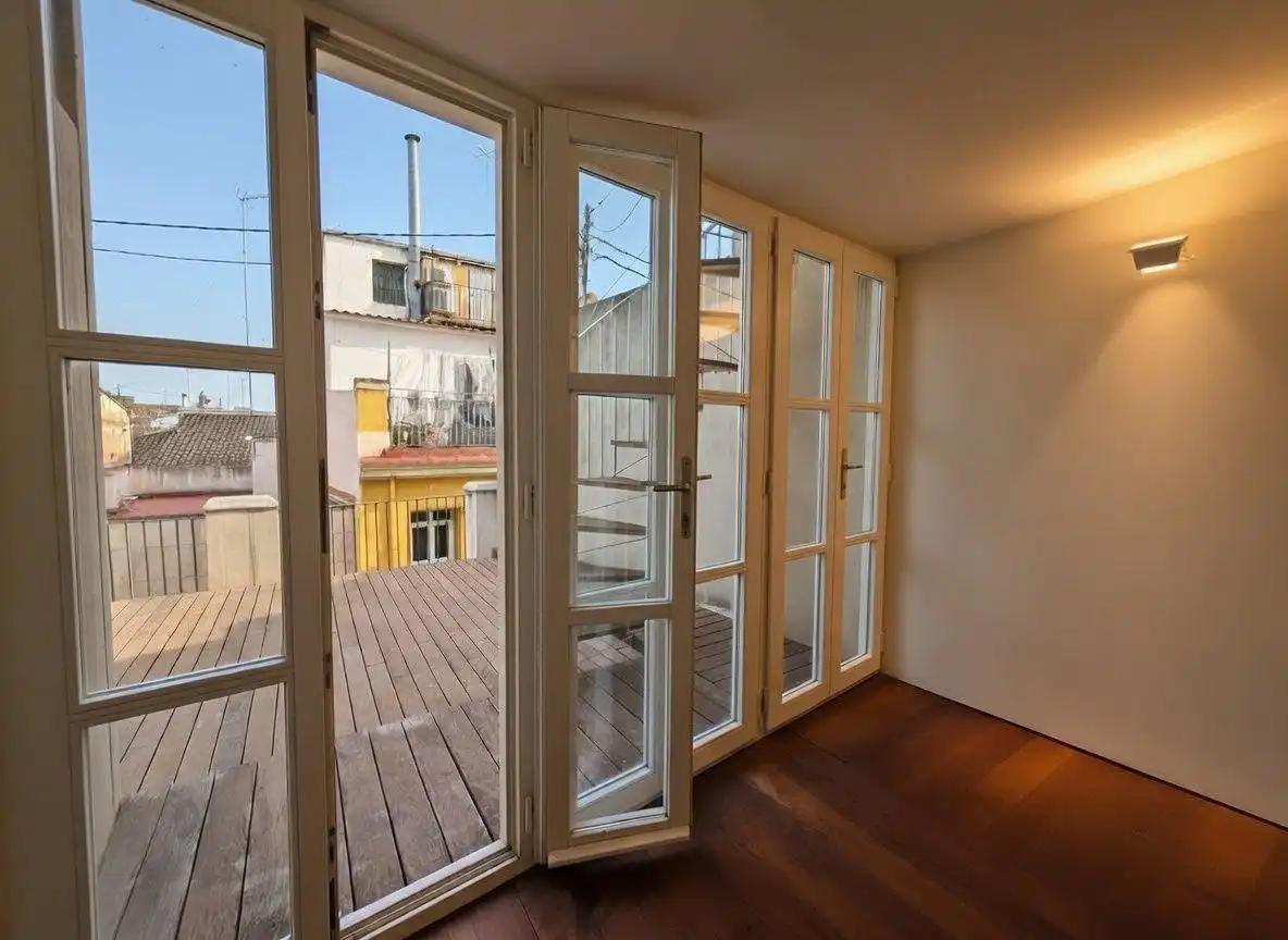 Terrasse von Wohnung zum Verkauf in Valencia mit Heizung, Terrasse und Abstellraum
