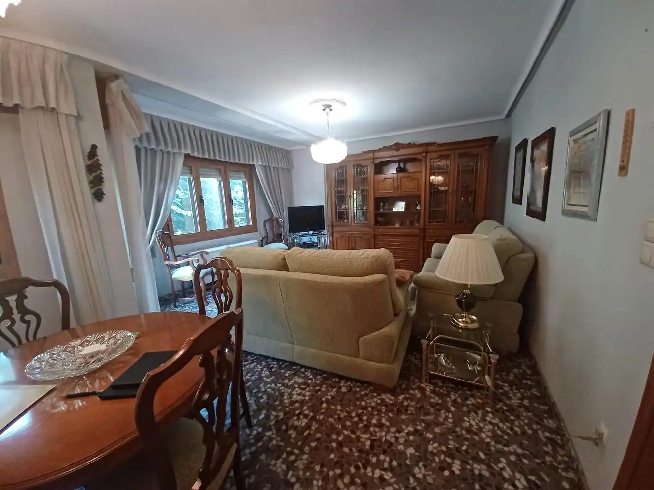Sala de estar de Piso en venta en La Roda con Aire acondicionado, Calefacción y Amueblado