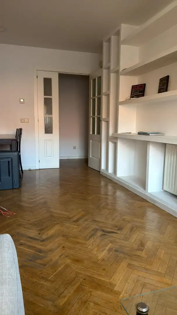 Living room of Flat for sale in Madrid  with Air Conditioner, Heating and Storage room