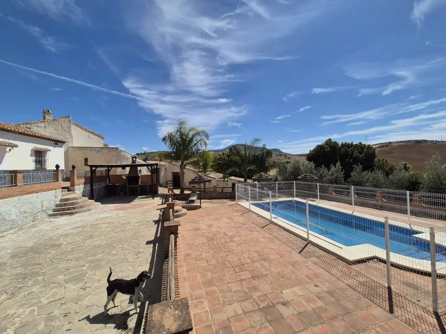 Swimming pool of Country homes for sale in Álora  with Air Conditioner, Heating and Private garden