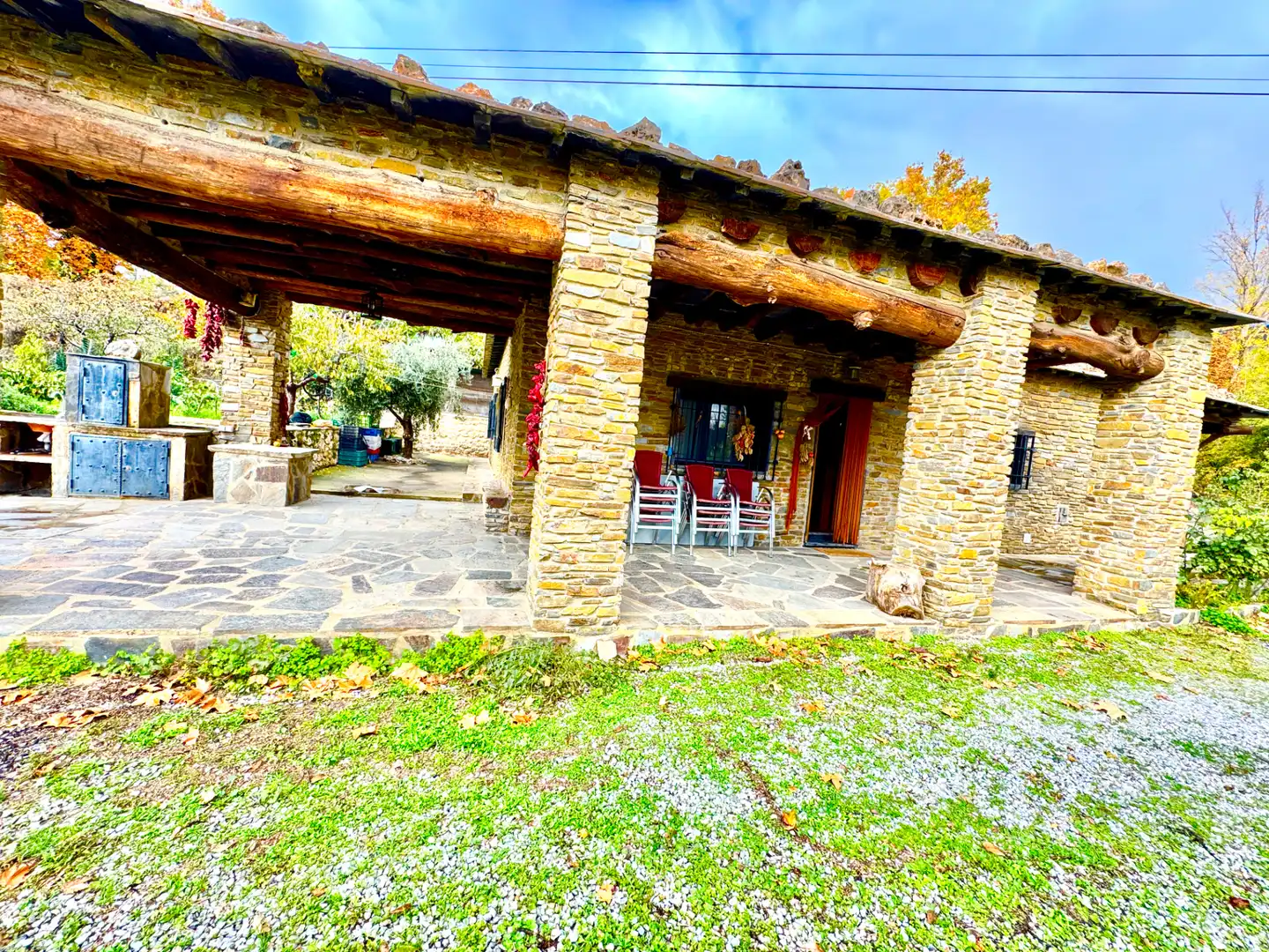 Exterior view of Houses for sale in Alpujarra de la Sierra  with Heating, Private garden and Terrace