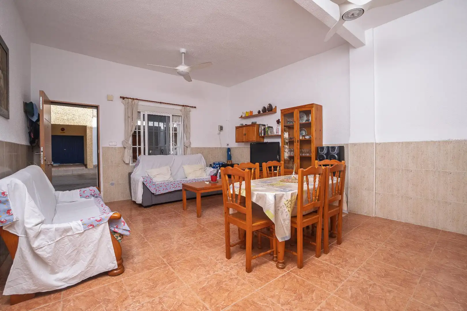 Sala de estar de Piso en venta en Pilar de la Horadada con Balcón