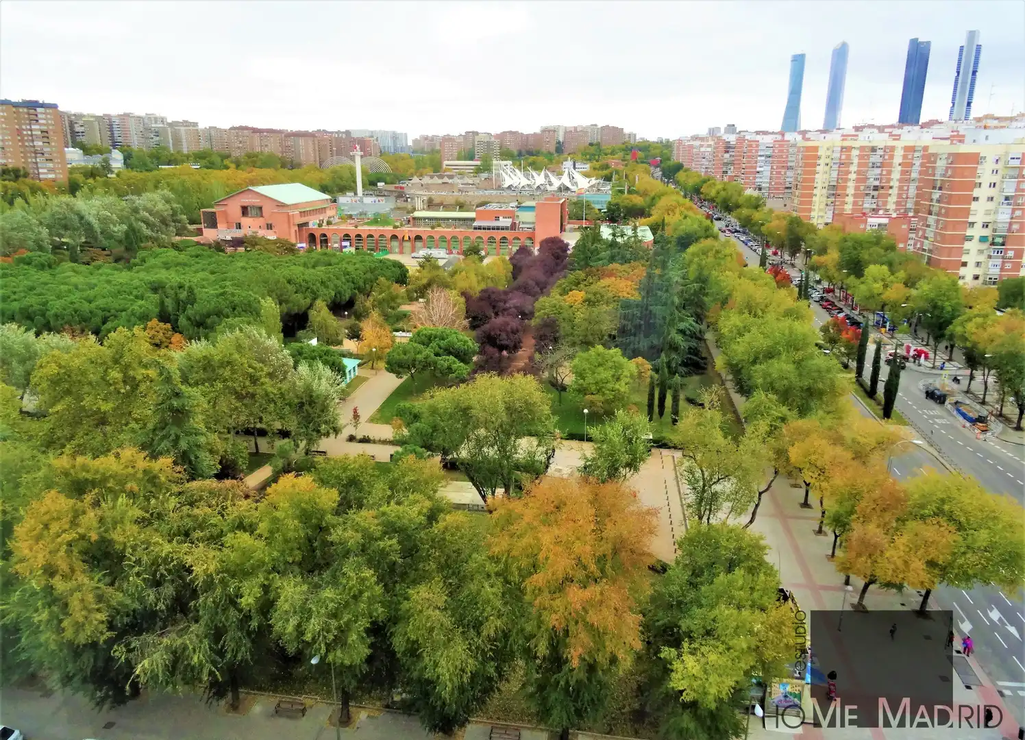 Außenansicht von Wohnung zur Miete in Madrid mit Klimaanlage, Heizung und Möbliert