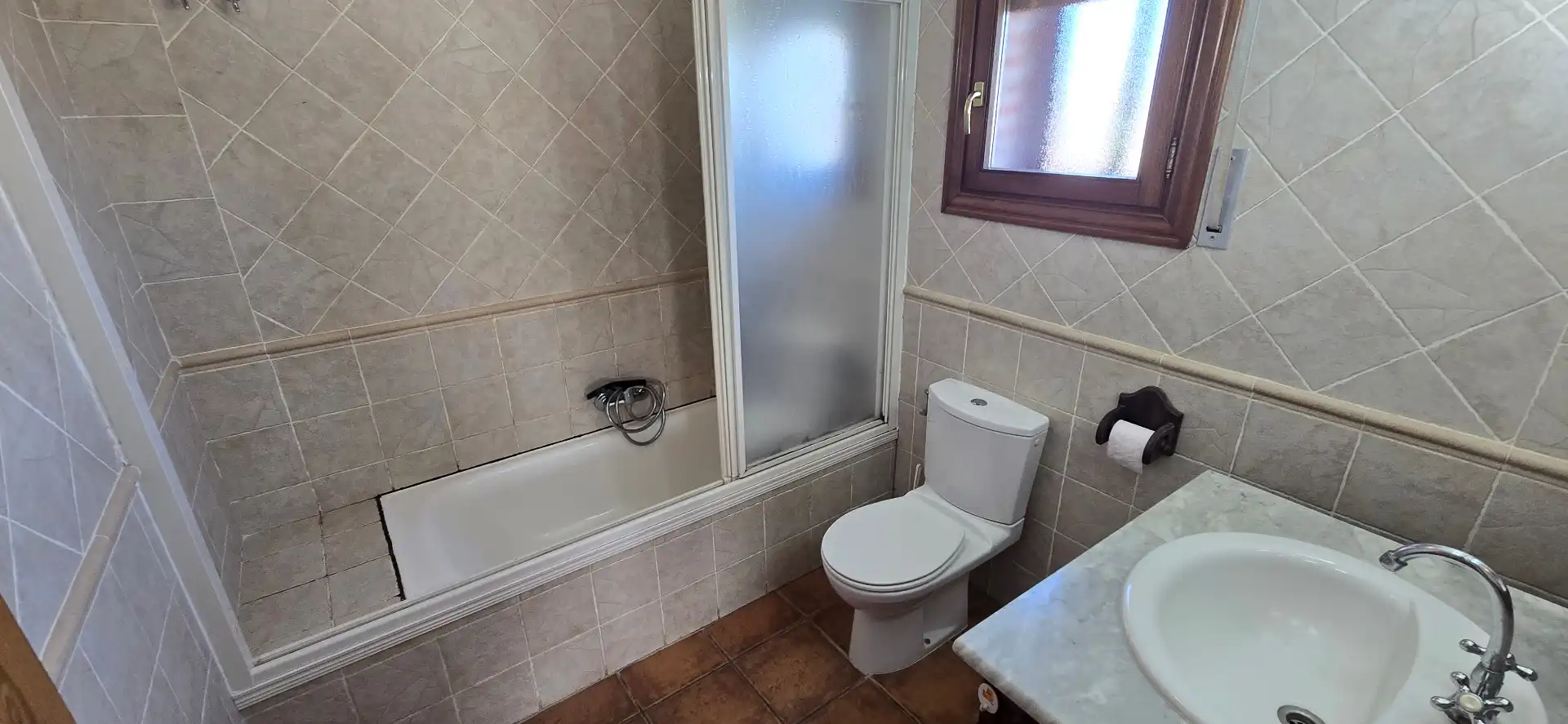 Baño de Casa o chalet en venta en Villacastín con Calefacción, Jardín privado y Horno