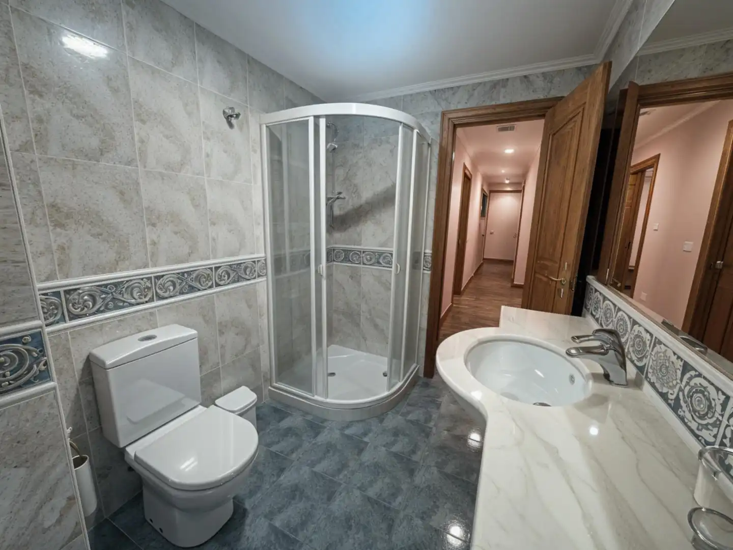 Bathroom of Flat for sale in Puçol  with Air Conditioner, Terrace and Balcony