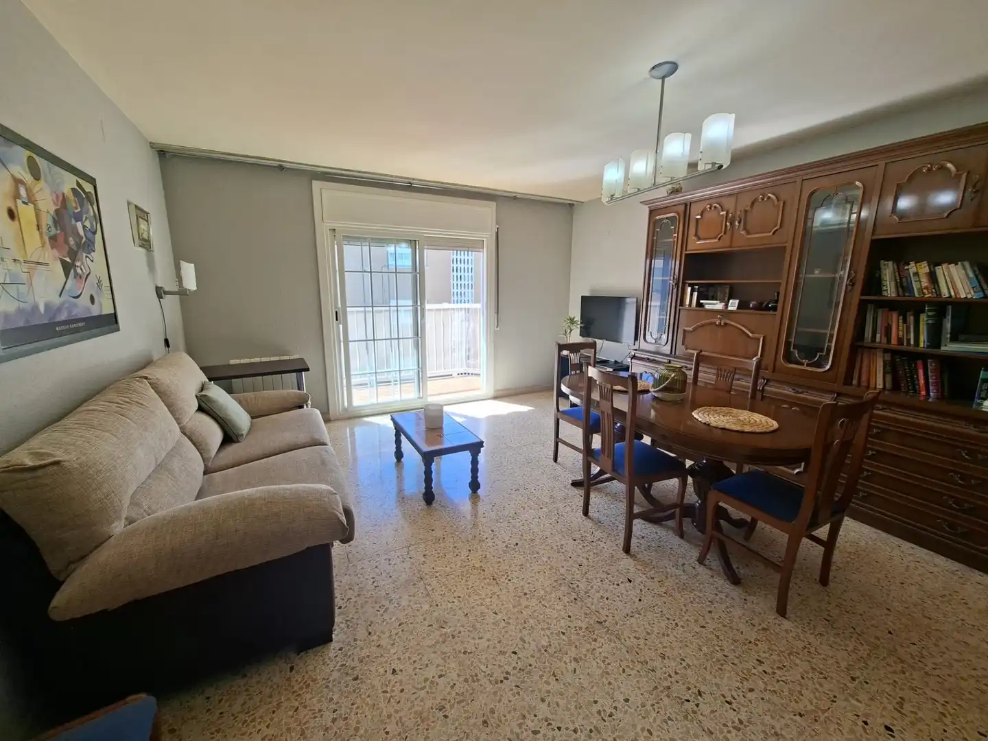 Sala de estar de Piso en venta en Igualada con Aire acondicionado, Calefacción y Terraza