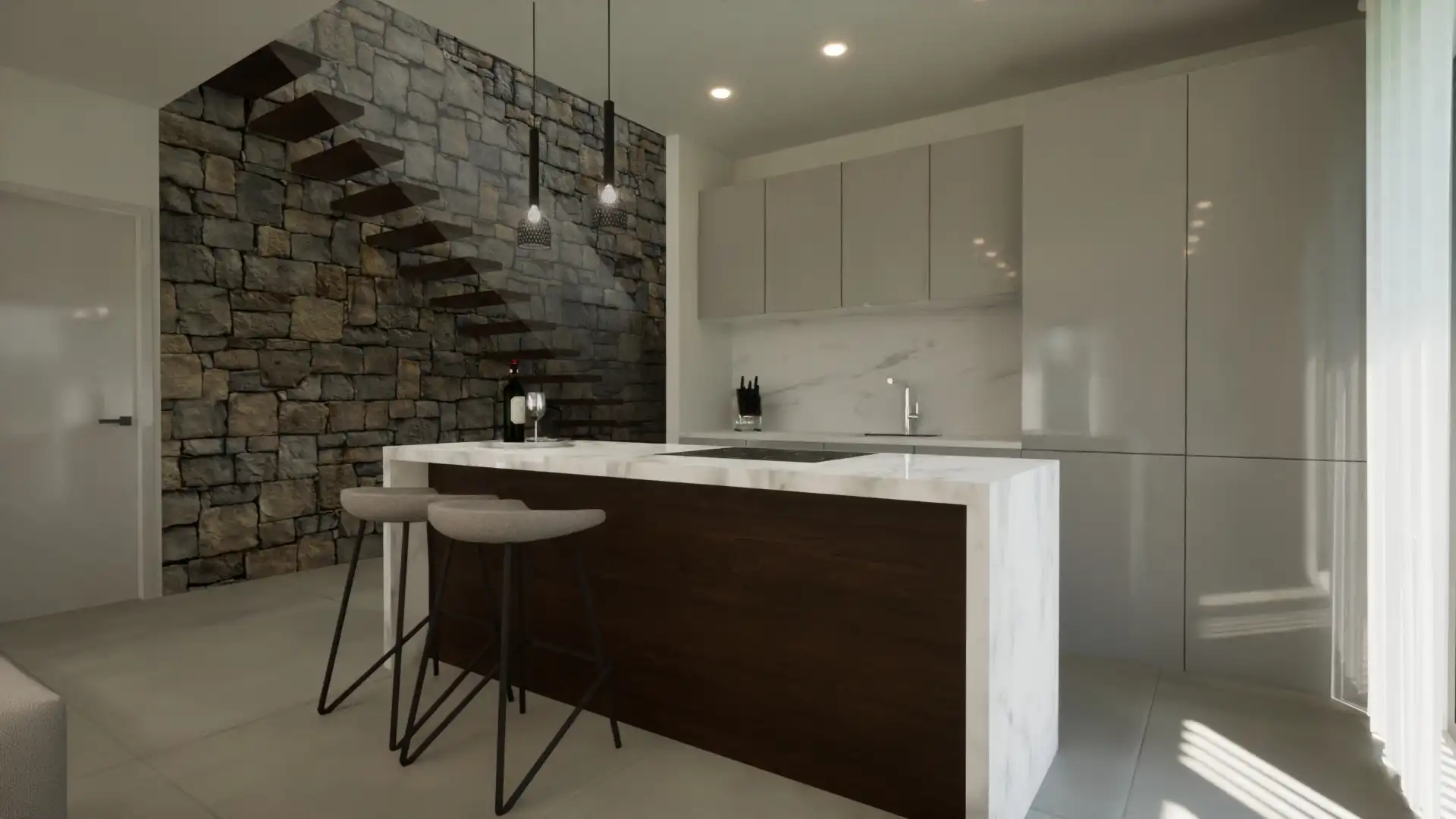 Neubau-Villa mit Terrasse zum Verkauf in Camí Pou de la Muntanya 21, imagen 5