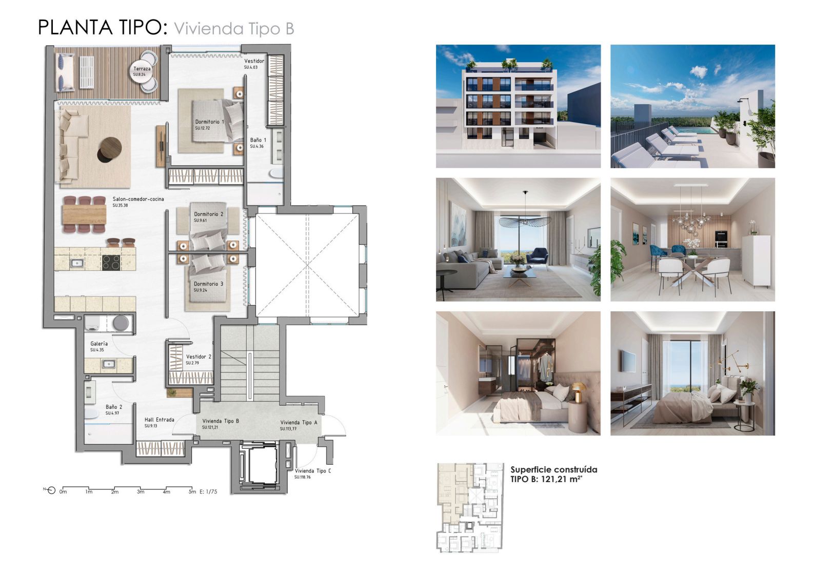 Apartament en venda en Guardamar del Segura amb Aire condicionat, Terrassa i Piscina