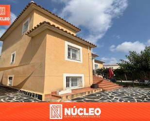 Exterior view of House or chalet for sale in Aigües  with Air Conditioner, Terrace and Swimming Pool