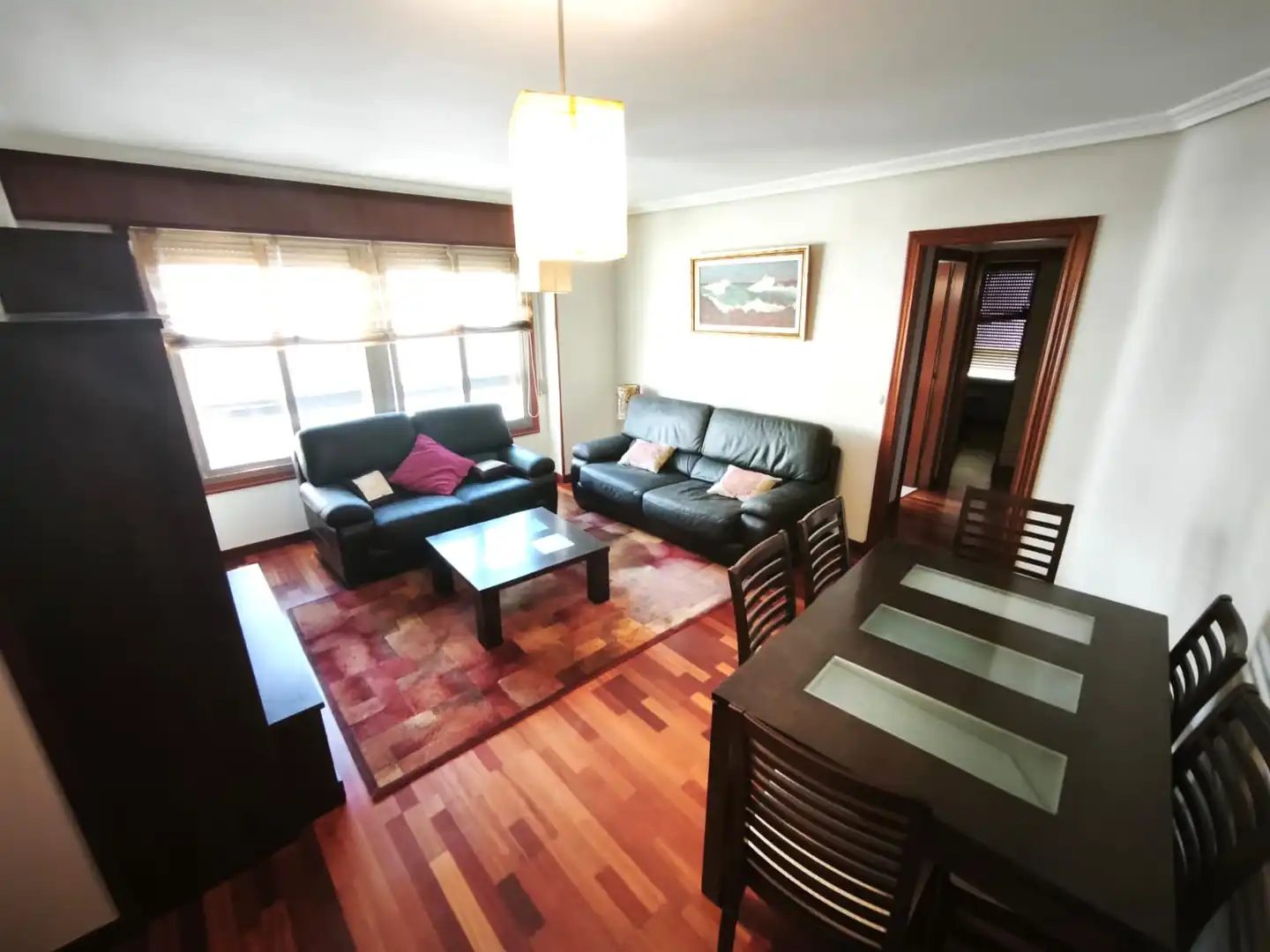 Sala de estar de Piso de alquiler en Vigo  con Amueblado