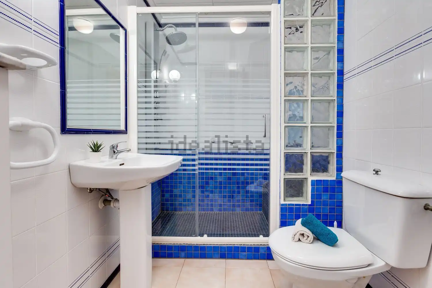 Baño de Casa o chalet de alquiler en Pilar de la Horadada con Aire acondicionado, Calefacción y Jardín privado