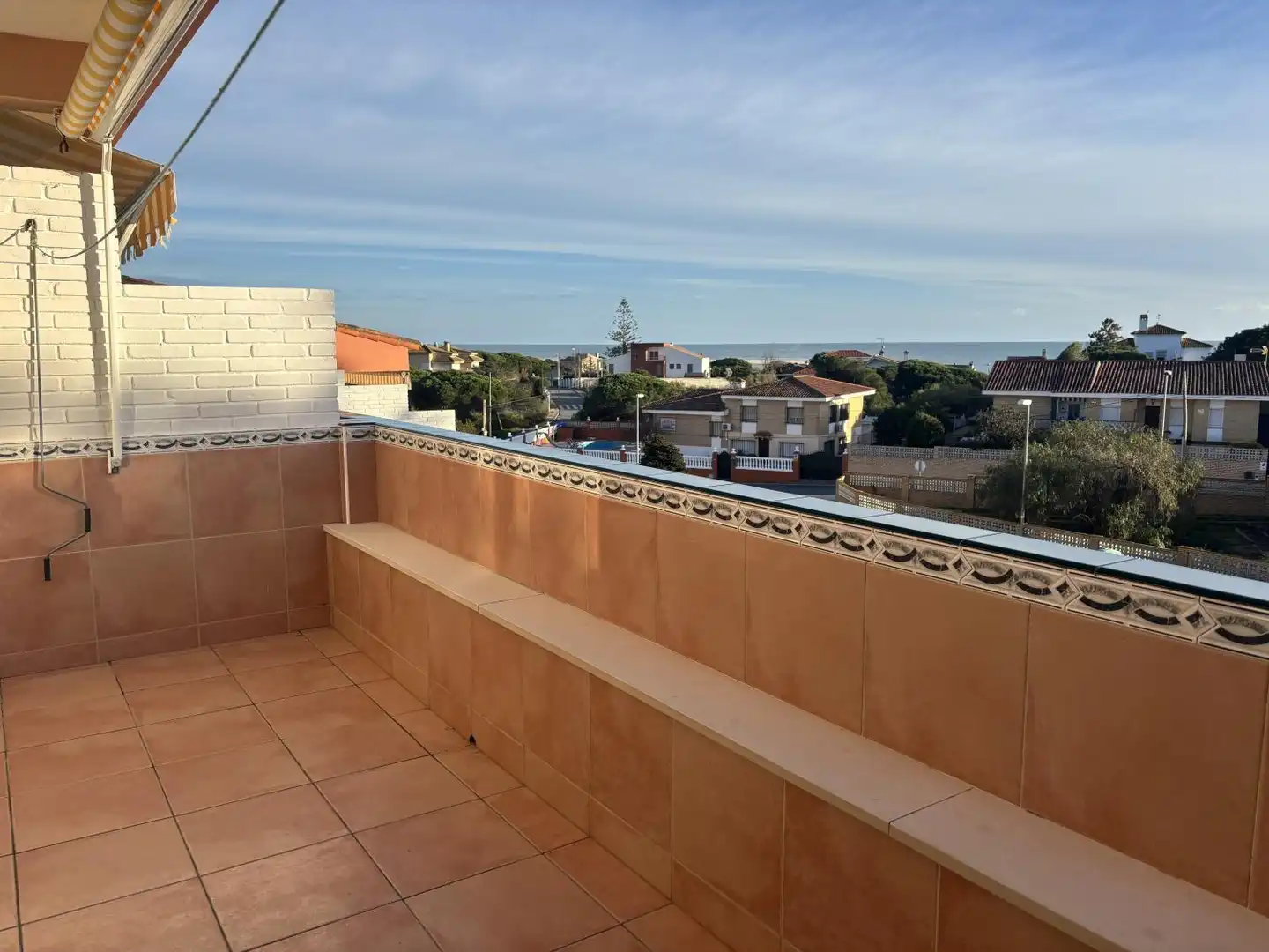 Terraza de Piso en venta en El Portil con Terraza y Piscina