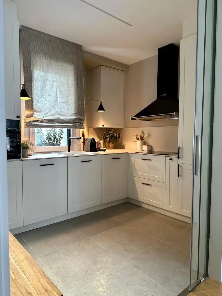 Cocina de Apartamento de alquiler en León Capital  con Calefacción, Parquet y Amueblado