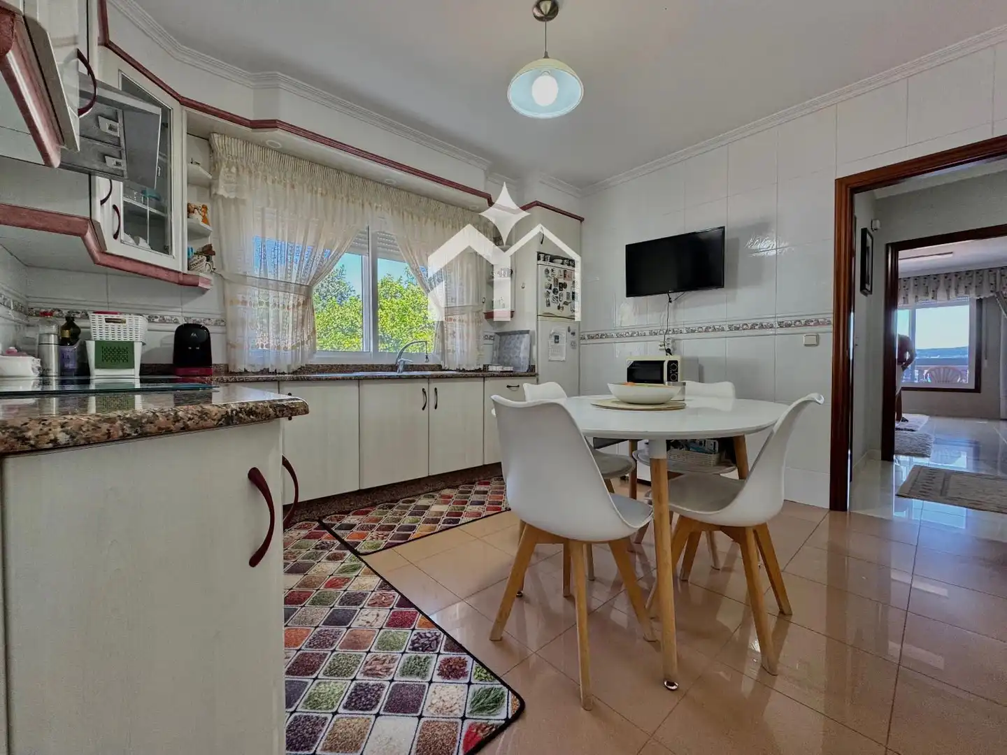 Kitchen of Houses for sale in Moaña  with Heating, Parquet flooring and Terrace
