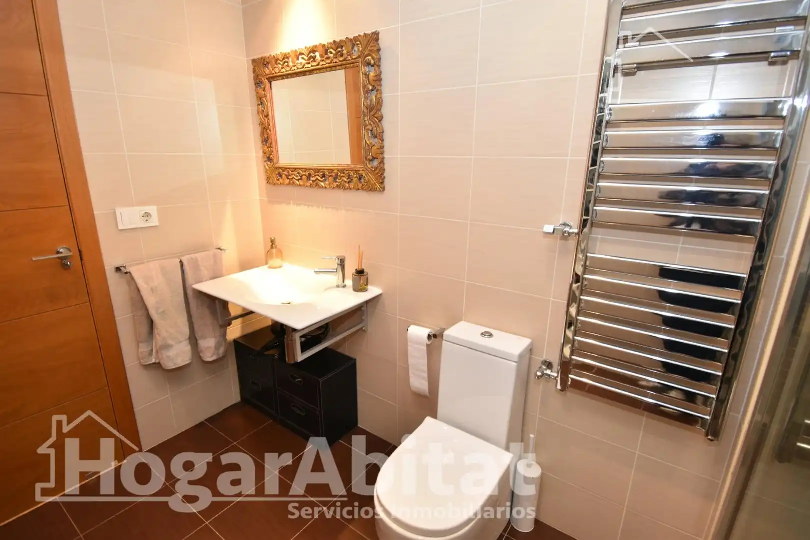 Bathroom of Detached homes for sale in Burriana / Borriana  with Air Conditioner, Heating and Private garden