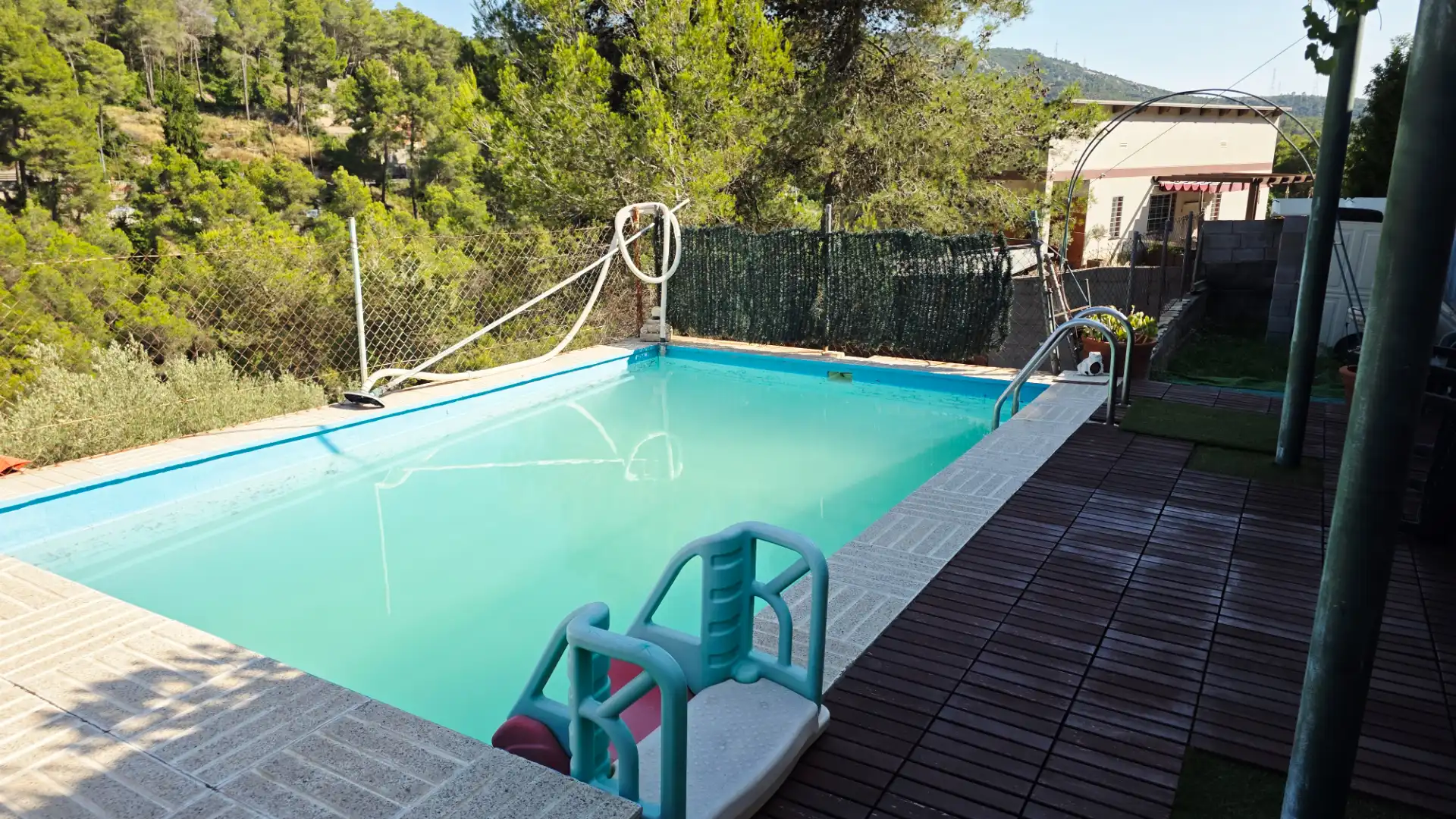 Piscina de Casa o xalet en venda en Olesa de Bonesvalls amb Calefacció, Jardí privat i Terrassa
