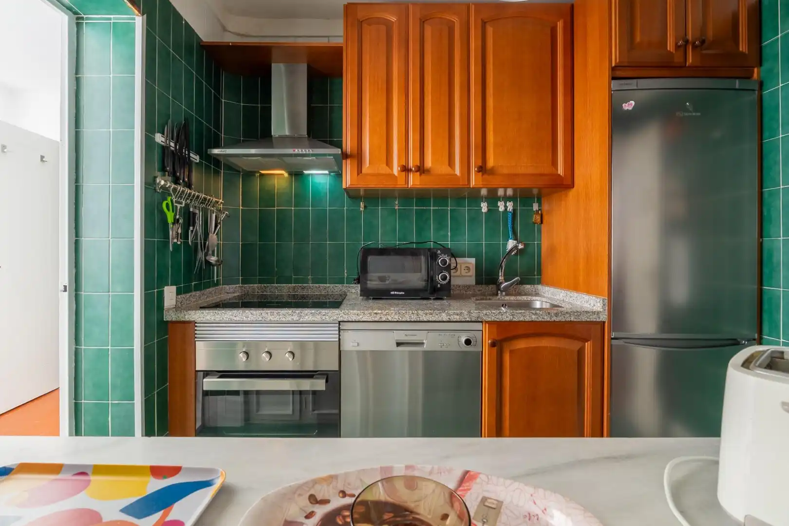 Küche von Wohnung zum Verkauf in Fuengirola mit Klimaanlage, Heizung und Gemeinschaftspool