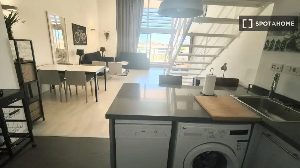 Cocina de Piso de alquiler en La Constitución - Canaleta